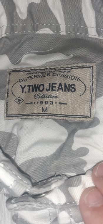 chemise  a manches longues coton homme Y. Two Jeans  taille M