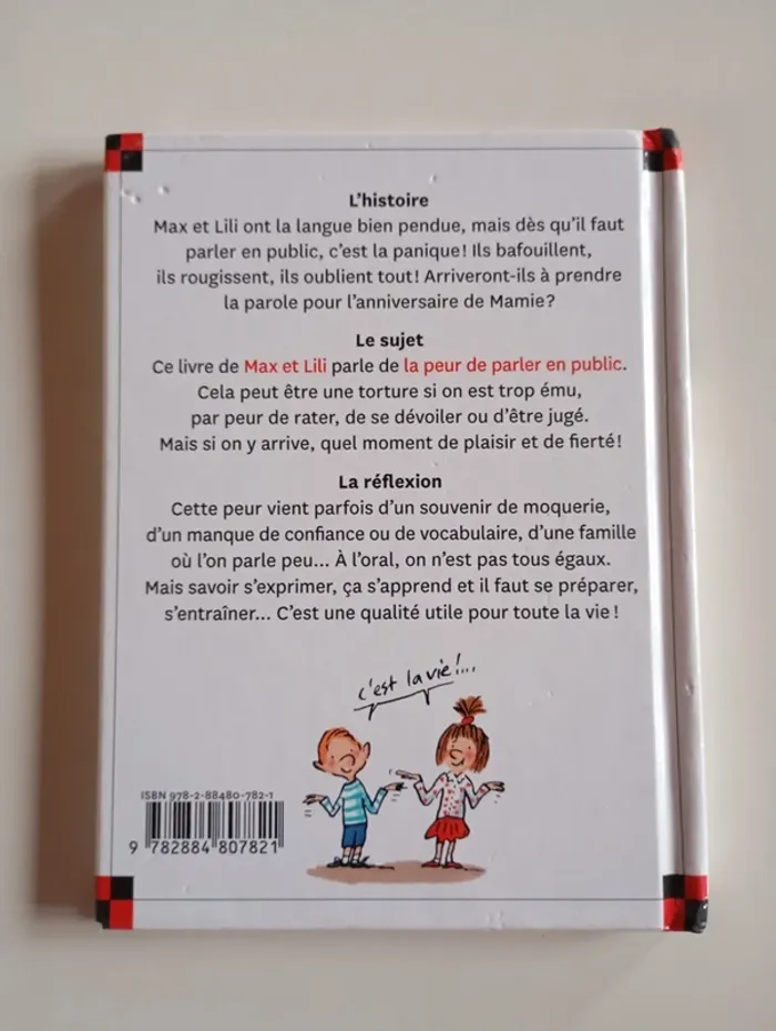 Max et Lili ont peur de parler en public - photo numéro 2