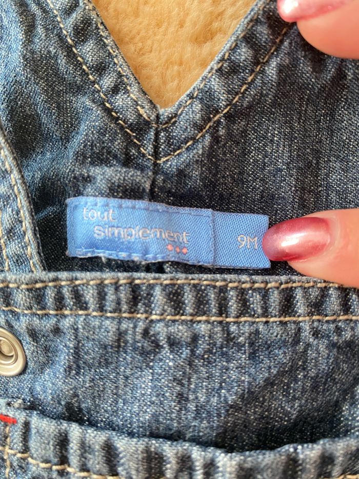 Salopette en jeans - photo numéro 2