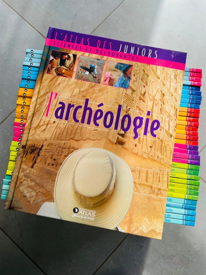 Lot livres collection l’atlas des juniors - photo numéro 2