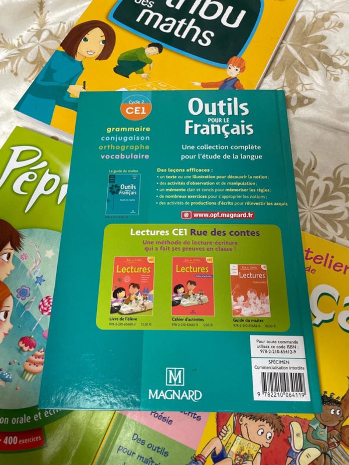 Manuels scolaires CE1 Mathématiques et français - photo numéro 8
