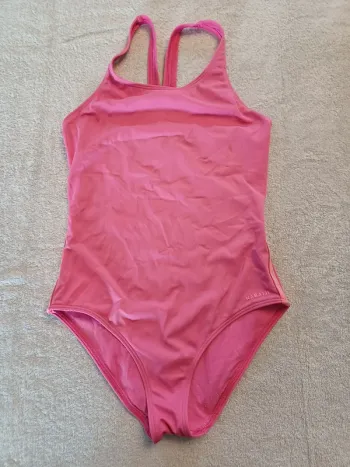 Maillot de bain rose Nabaiji 12-13 ans (réf perso G-P9)(familleac72)