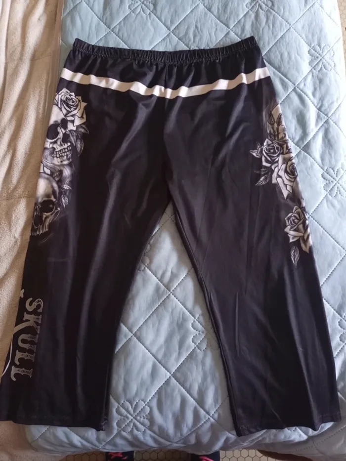 Ensemble noir tête de mort 2 XXL - photo numéro 4