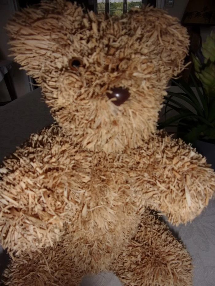 Petit Ours en fibre de coco - photo numéro 2