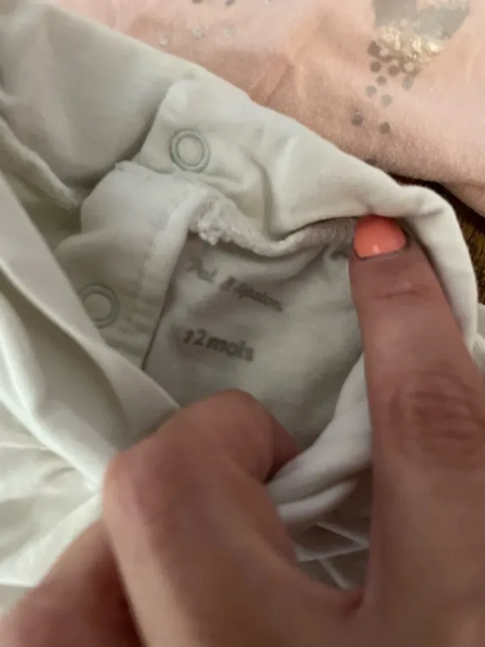 Lot de 6 pull / sous pull bébé fille 12 mois - photo numéro 7