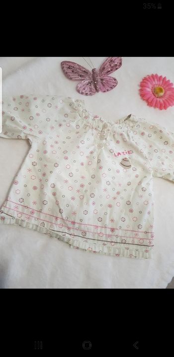 Blouse bébé taille 6 mois