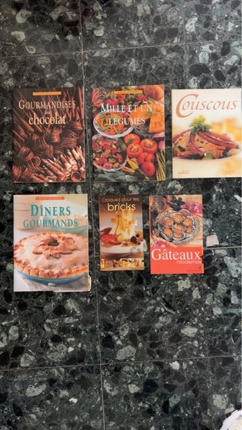 Lot Livres de cuisine 