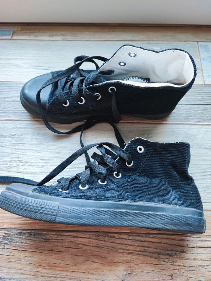 Basket velours noir T36 - photo numéro 3