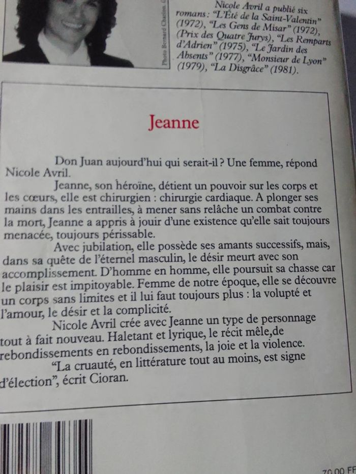 Nicole Avril - Jeanne - photo numéro 3