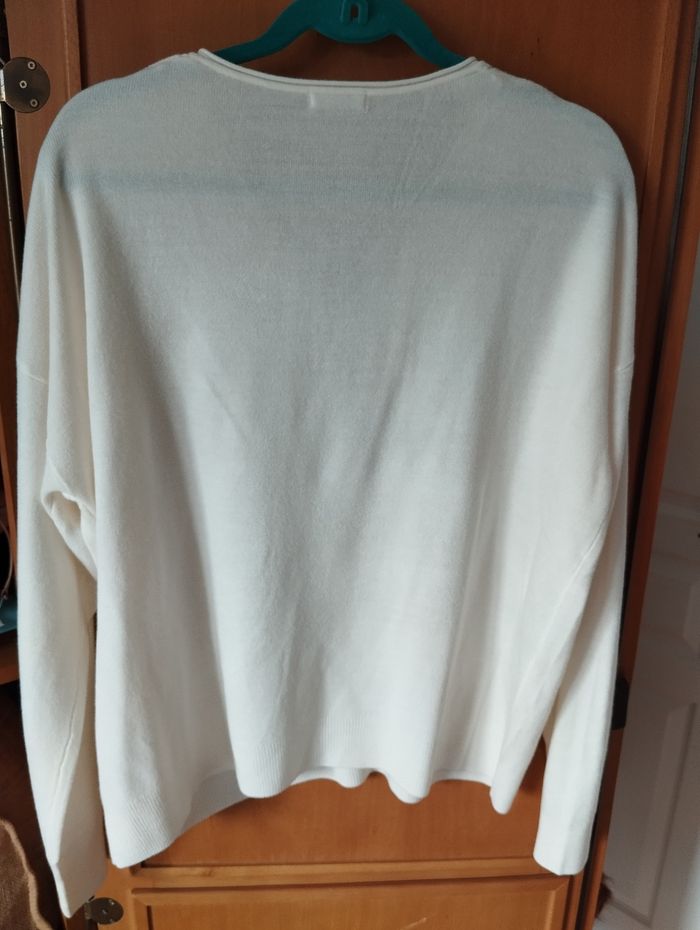 Pull femme léger blanc - photo numéro 2