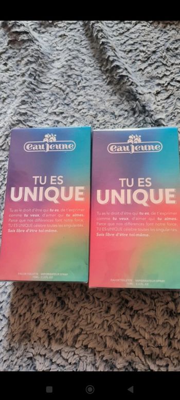 Lot de 2 parfums eau jeune