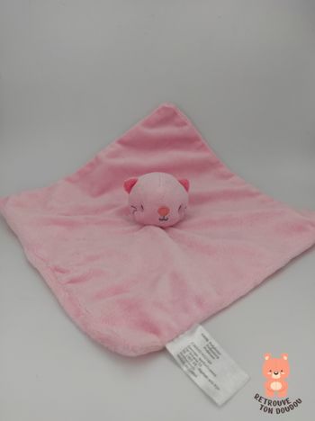 Doudou Plat Chat Rose Zeeman