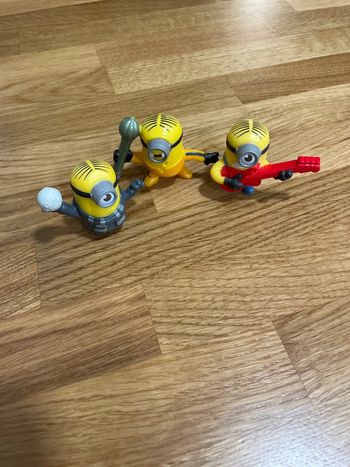 Lot 3 figurines Minions