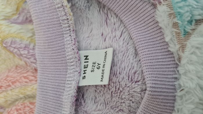 Pyjama molletonné fille t. 6 ans Licorne - photo numéro 3