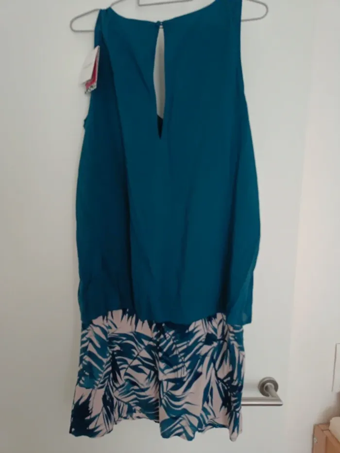 Robe Naf Naf bleu turquoise 40 - photo numéro 5