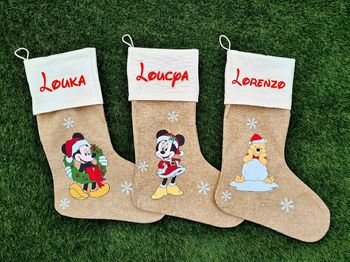 Chaussette de Noël personnalisée