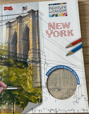 Livre initiation à l’aquarelle New York