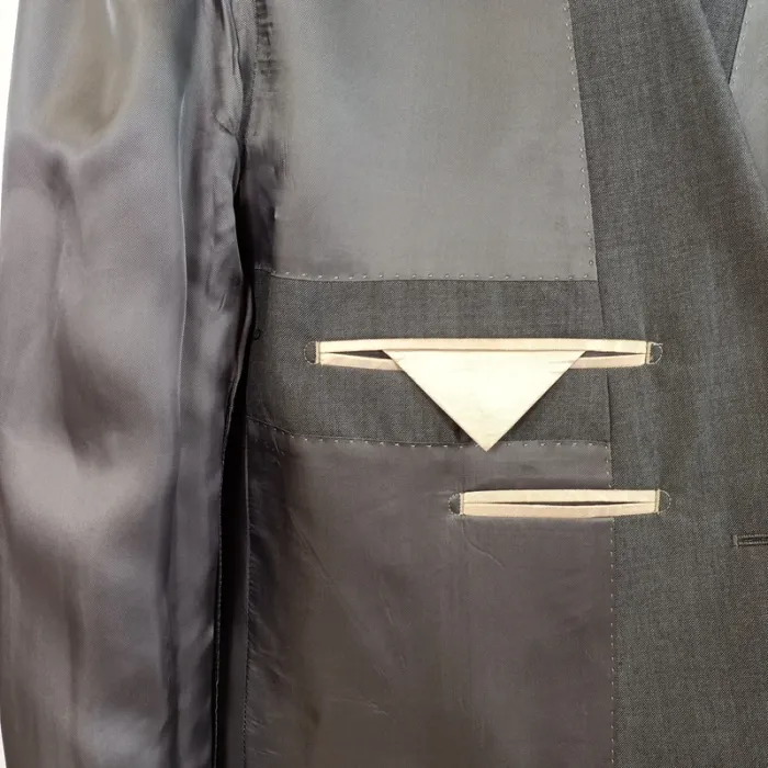 Veste de costume gris foncé Tina 4 Taille 54 A487 - photo numéro 12