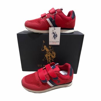 Basket garçon - Rouge - Us polo assn 