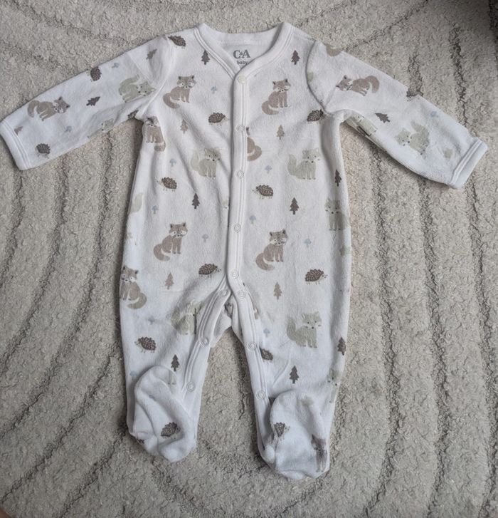 Pyjama/ Dors bien velours TBE