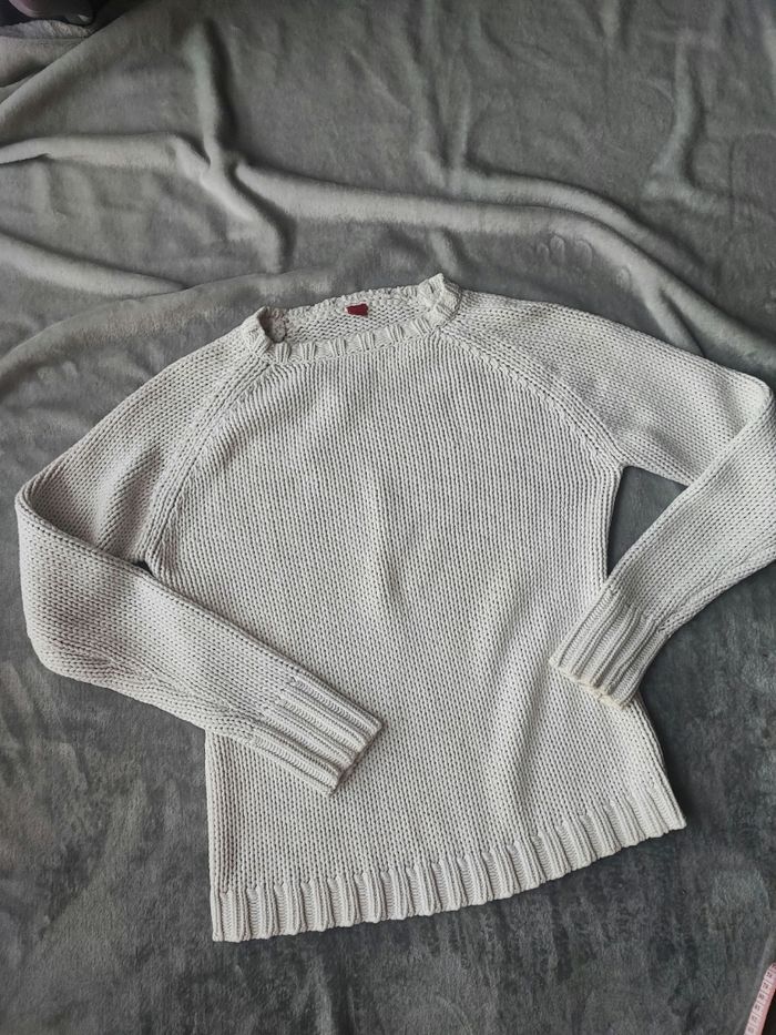 Pull Esprit blanc L