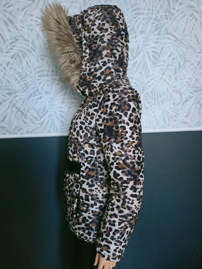 Doudoune léopard avec ceinture T36/38 V*93 - photo numéro 4