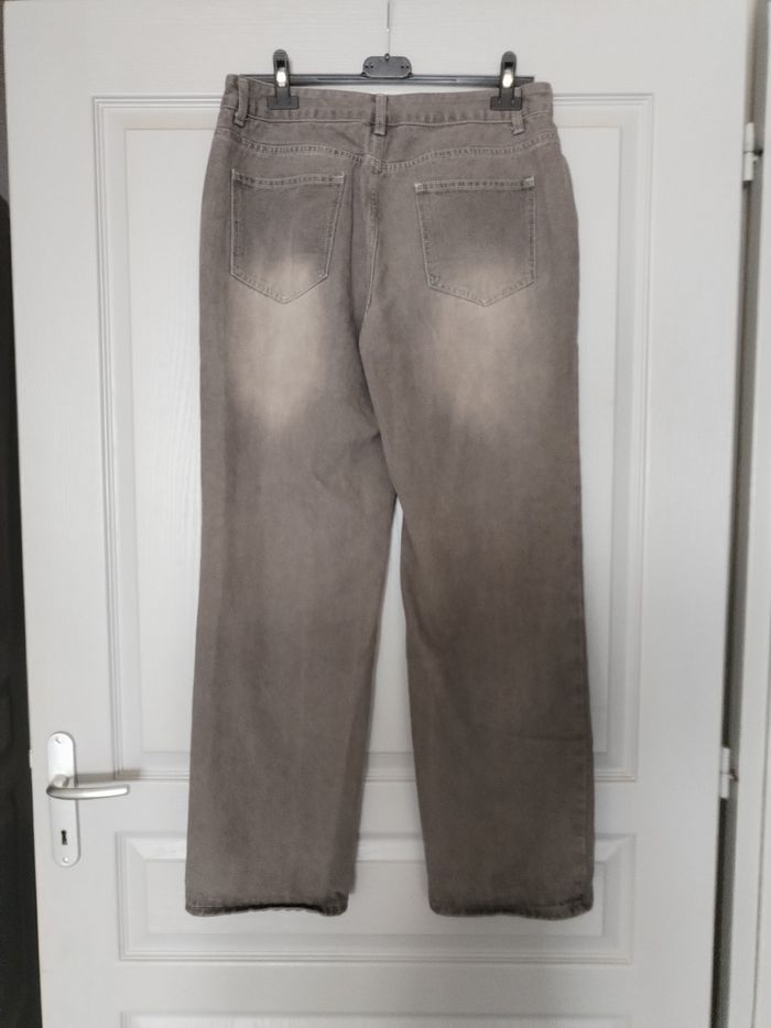 Jeans pantalon femme taille 40 gris - photo numéro 4