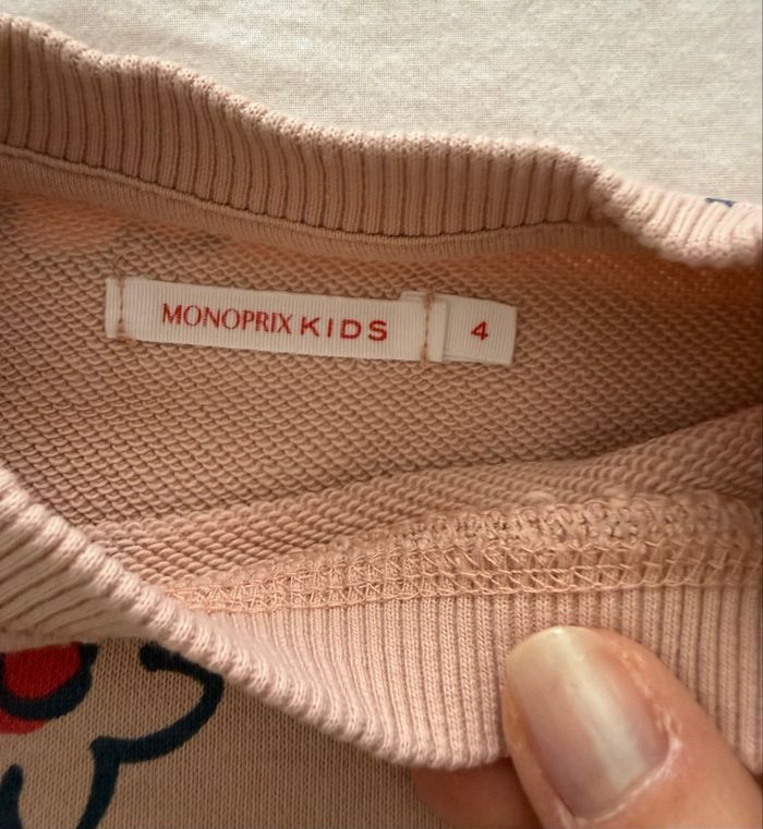 Lot de 4 pulls fille - 4 ans - parfait état - photo numéro 3