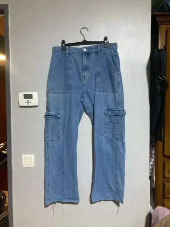Jean cargo SHEIN Taille haute