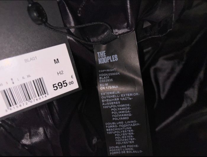 THE KOOPLES – Doudoune Luxe Mixte Violine Taille M (Prix Neuf 595 €) - photo numéro 3