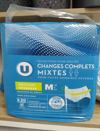 Couches adultes . Changes complets taille 38 à 44