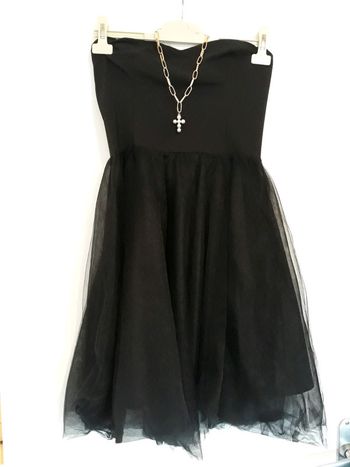 Robe bustier avec tulle