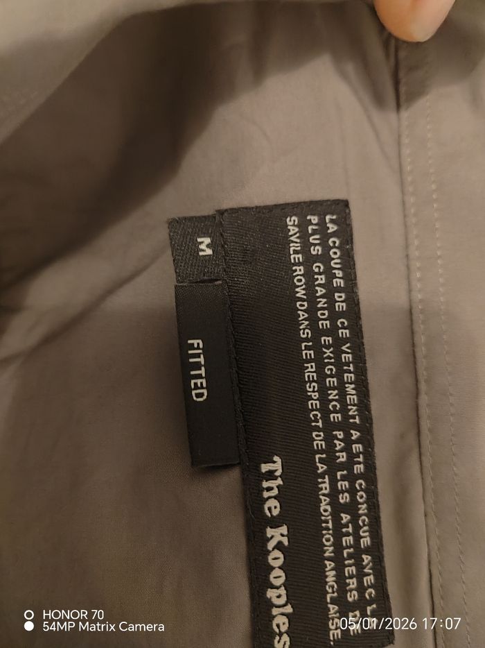 Chemise en lin col style python - photo numéro 5