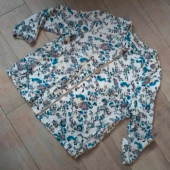 Veste fleuries