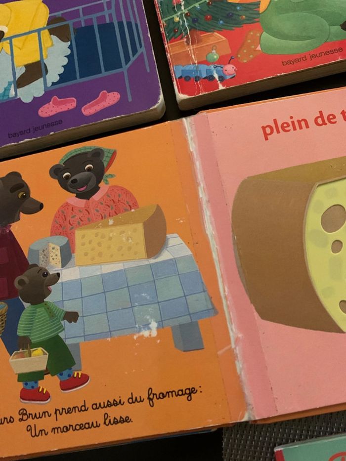 Lot 6 livres petits ours bruns - photo numéro 8