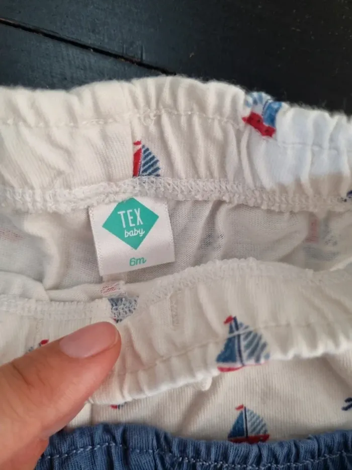 Lot 2 shorts bébé - photo numéro 2