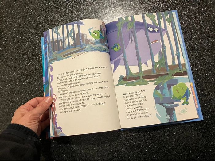 Livre Disney Le monde de Nemo Drôle de requin - photo numéro 9
