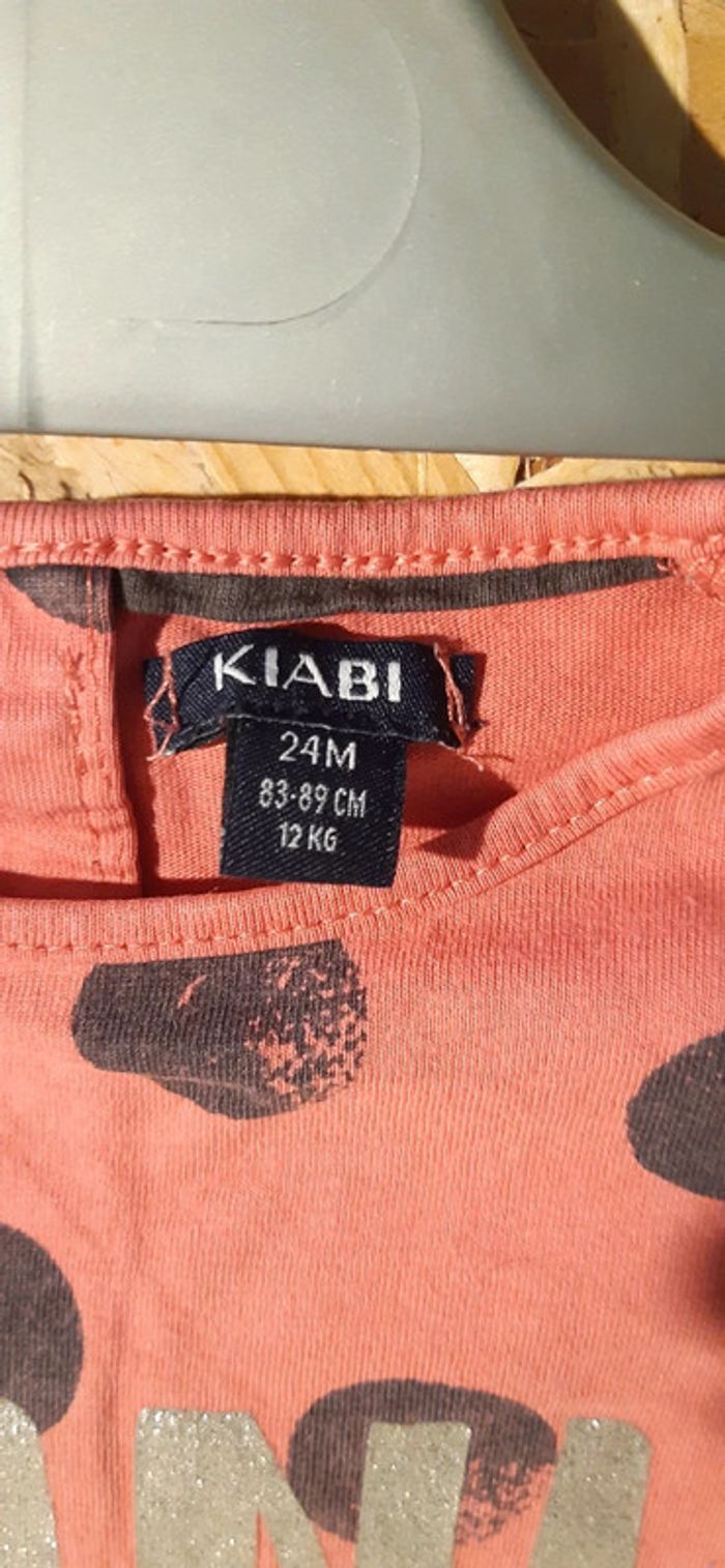 Tee-shirt fille manches longues 2ans - photo numéro 3