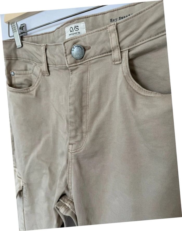 Pantalon cargo beige Skinny taille 42 - photo numéro 3