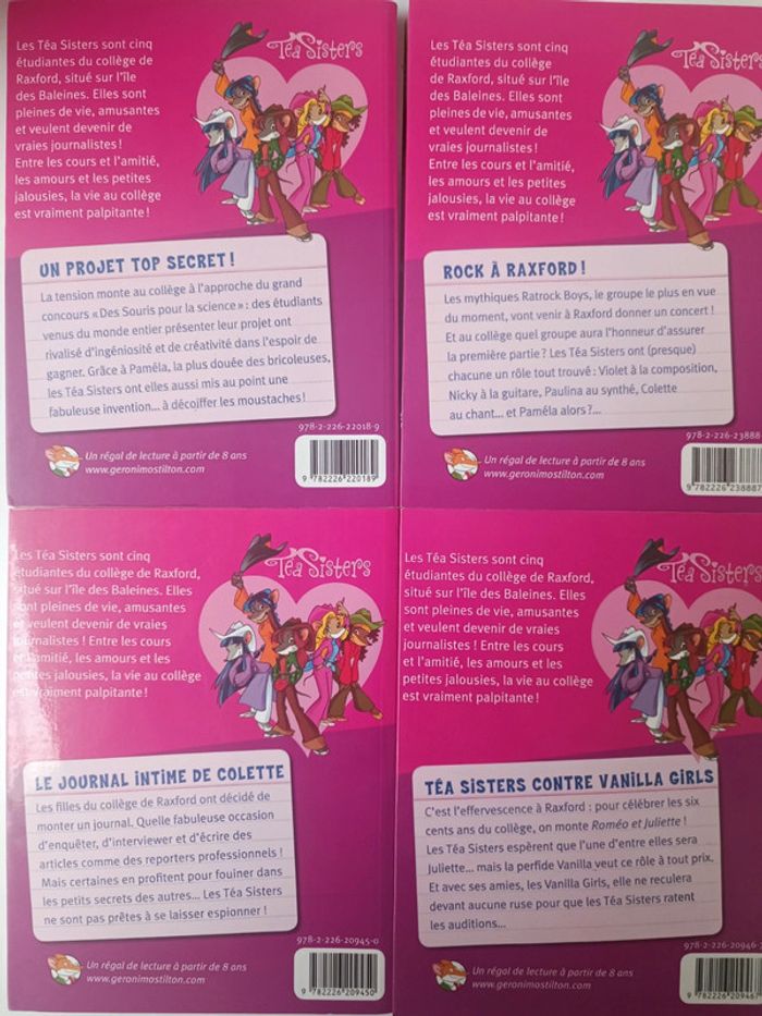 Lot 4 livres Téa Sister - photo numéro 2