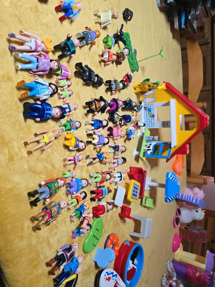 Lot playmobile mobilier accessoires personnages - photo numéro 6