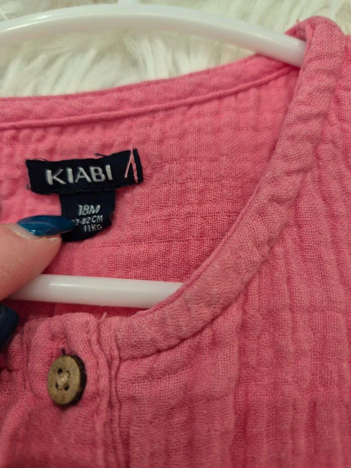 🌸 Jolie barboteuse rose Kiabi 18 mois - photo numéro 3