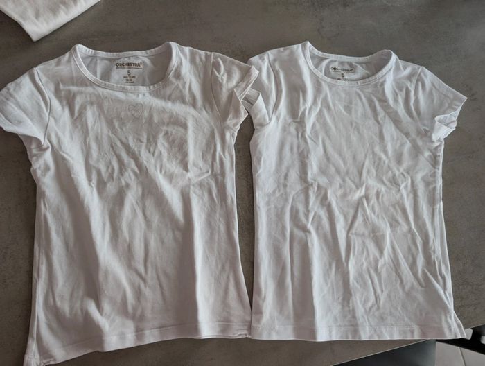 Lot de 2 maillots de corps 5 ans
