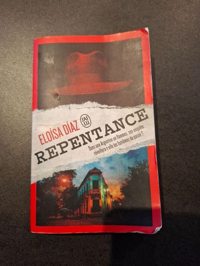 Thriller Repentance de Eloísa Díaz en bon état