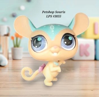 Little Petshop Souris LPS #3055 Hasbro