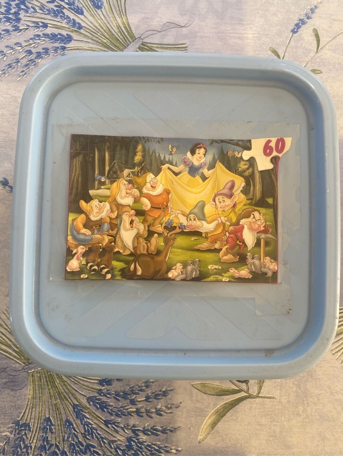 Puzzle Blanche neige et les sept nains - photo numéro 2