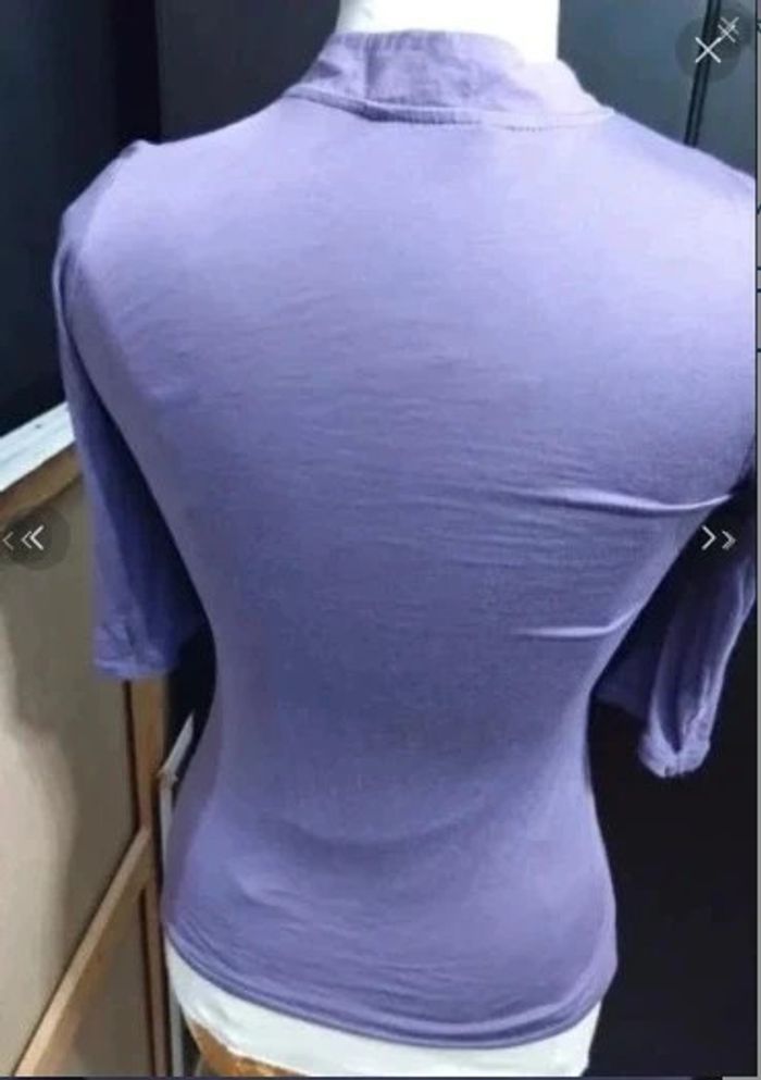 T shirt Neuf violet esprit t 34 - photo numéro 2