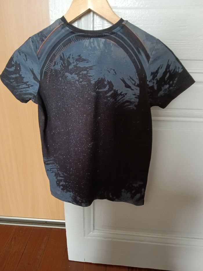 Tee-shirt marvel noir et multicolore - photo numéro 2