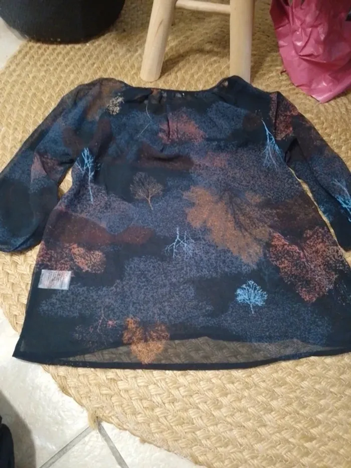 Tunique légèrement transparente Sirup taille S - 100% polyester - photo numéro 11