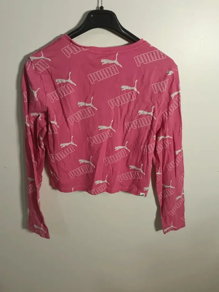 C12 t-shirt rose Puma XL - photo numéro 2